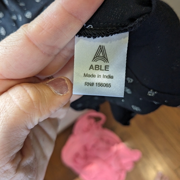 Able Lena Wrap Over Dress Size M - Picture 4 of 12